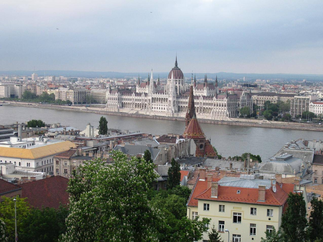 匈牙利布达佩斯城市欧式建筑