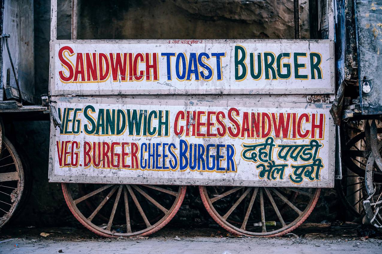 三明治,道路,菜单,街道cc0可商用高清图片