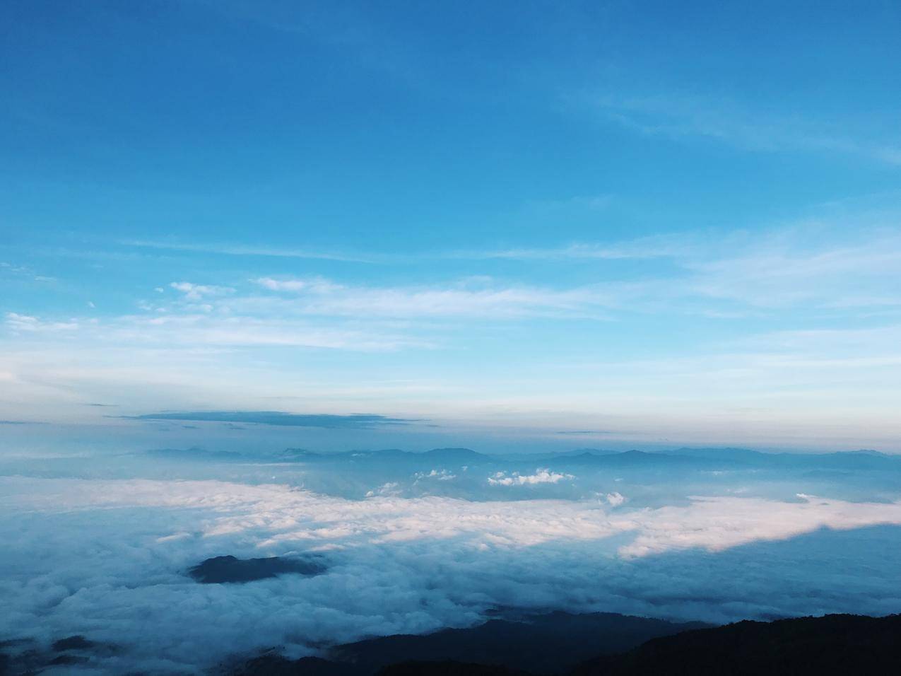 天空航空图片