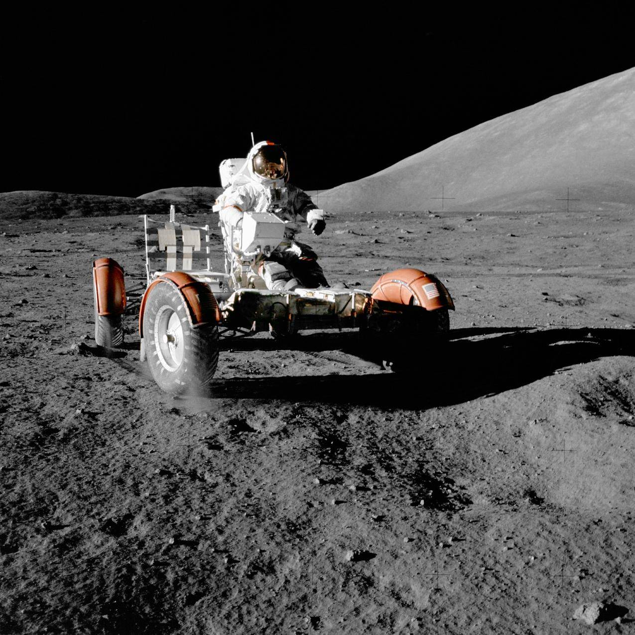 阿波罗号月球车高清图片
