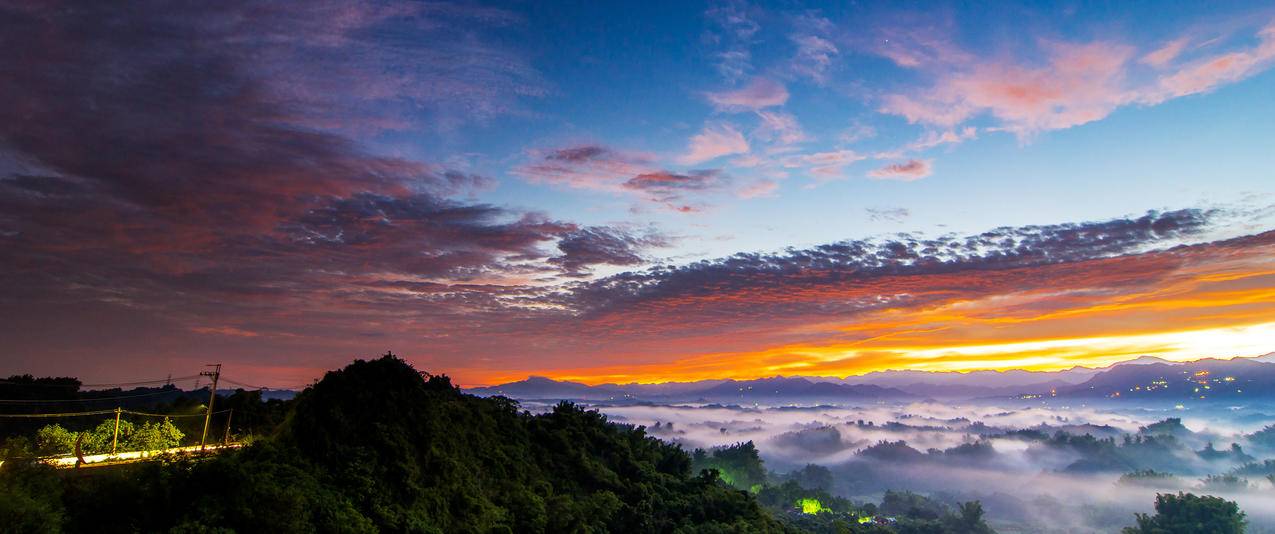 台湾风景3440x1440壁纸