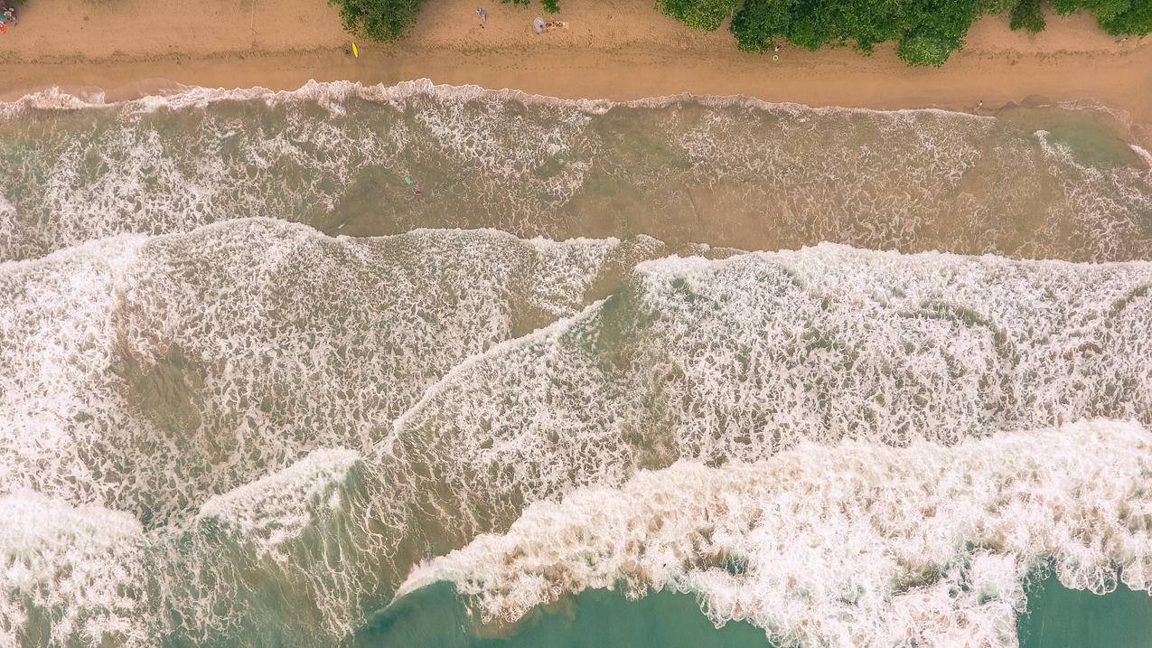 海浪航空摄影