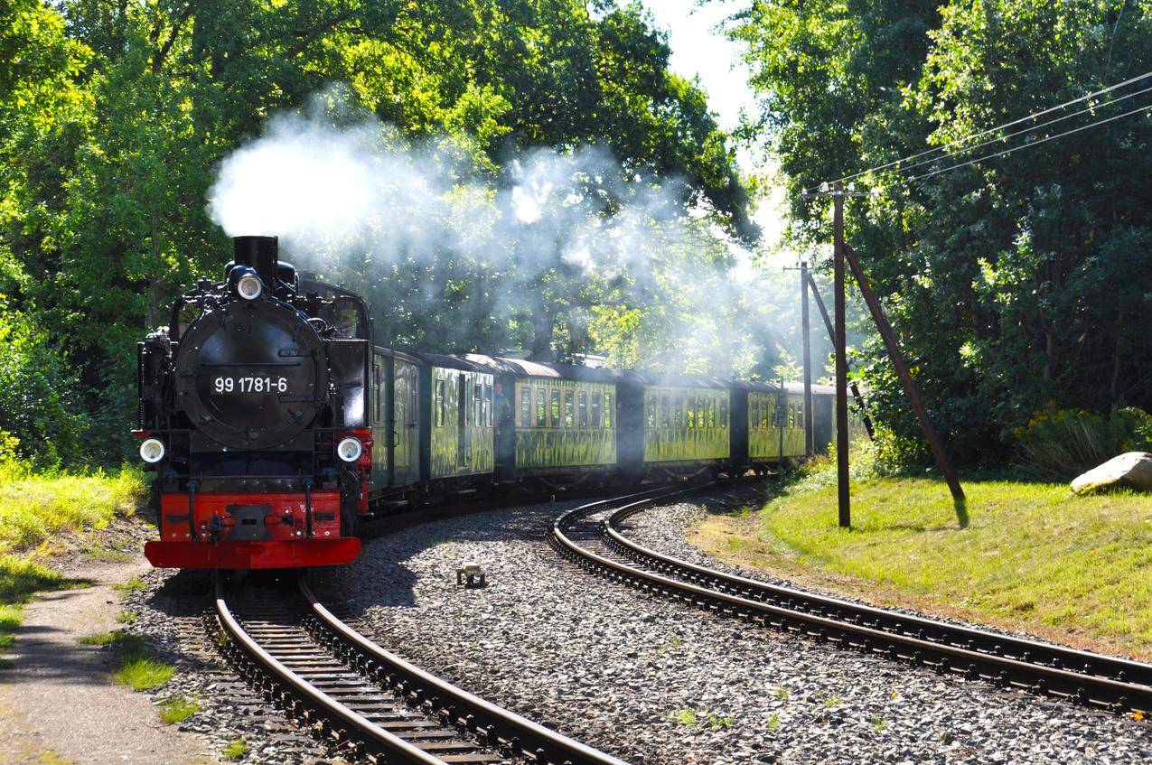 蒸汽古典火车高清图片