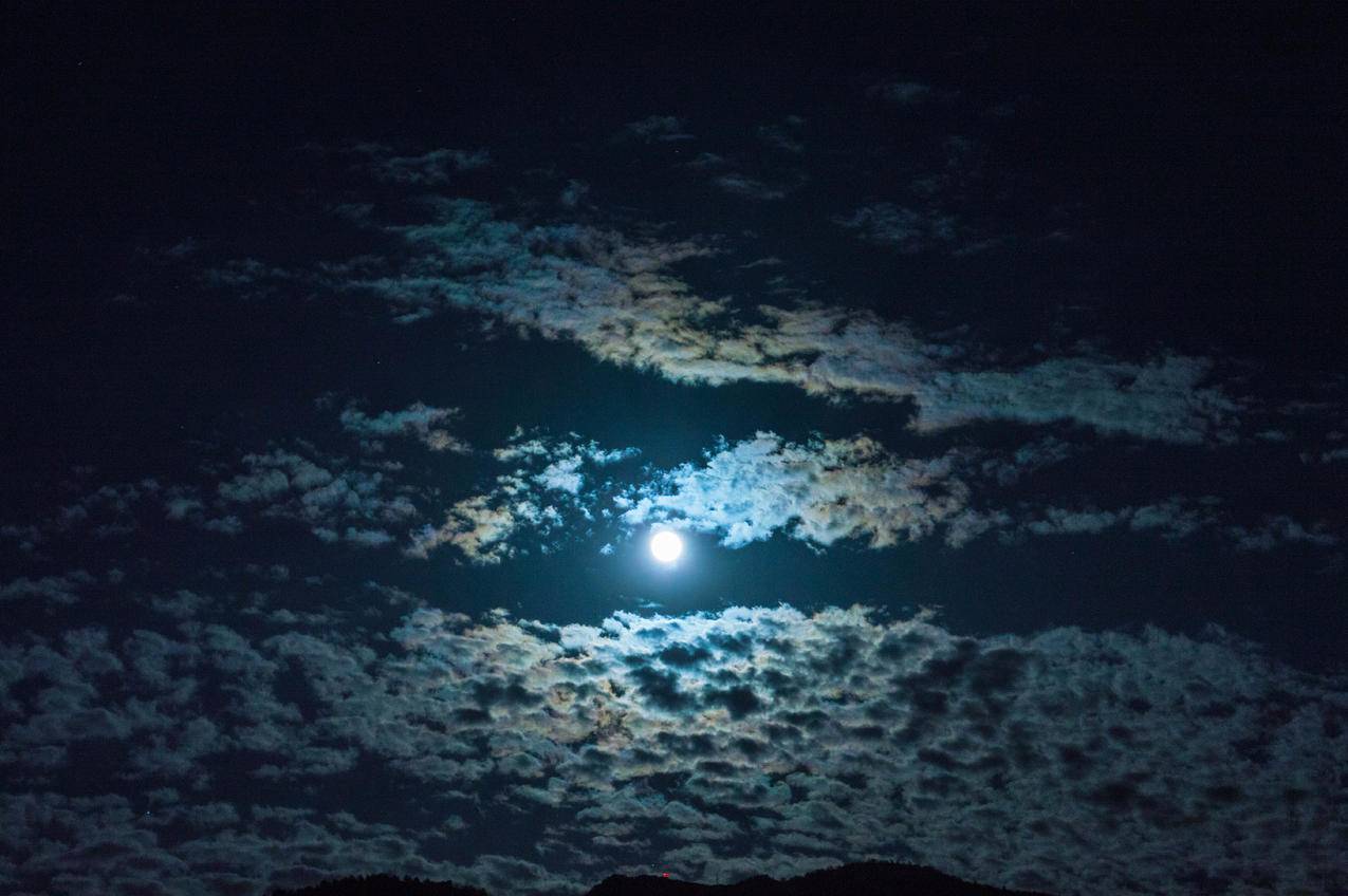 大自然,天空,夜色,云朵的cc0可商用图片