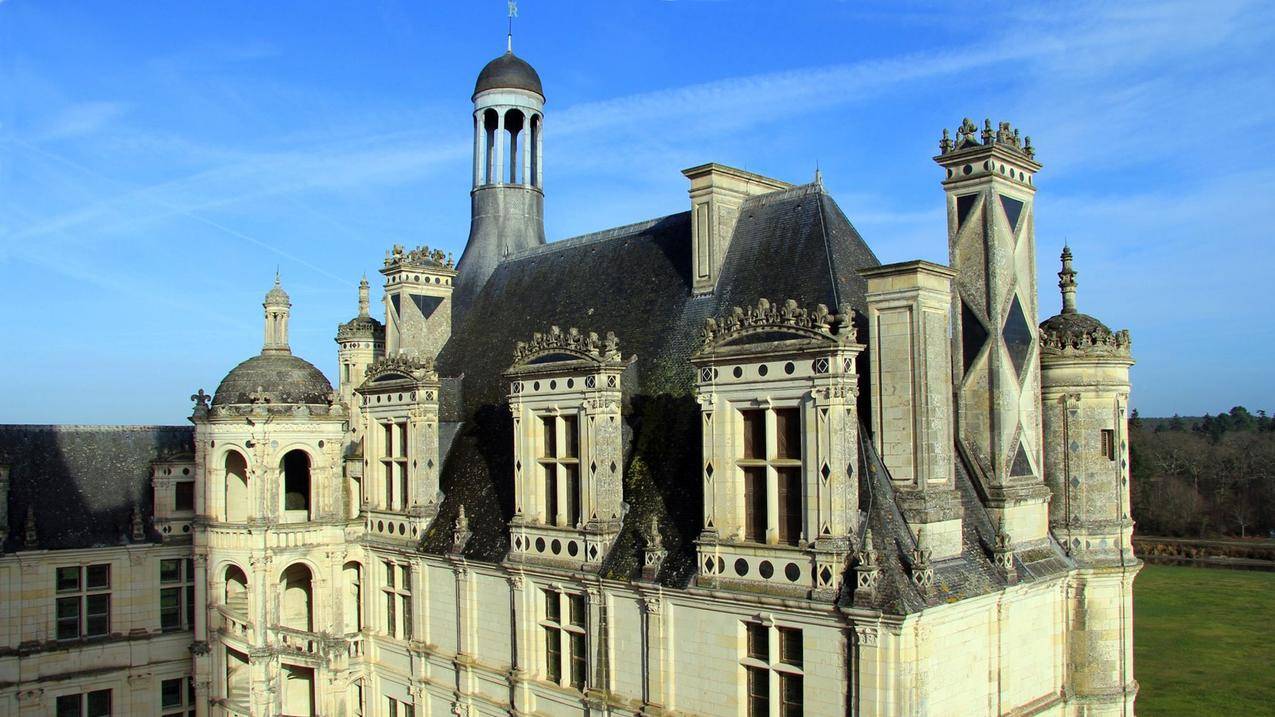 法国香波堡城堡建筑图片
