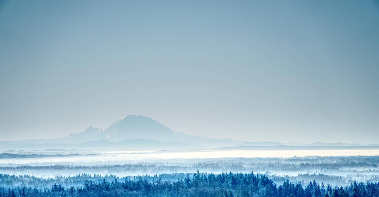 冬景山景6k壁纸