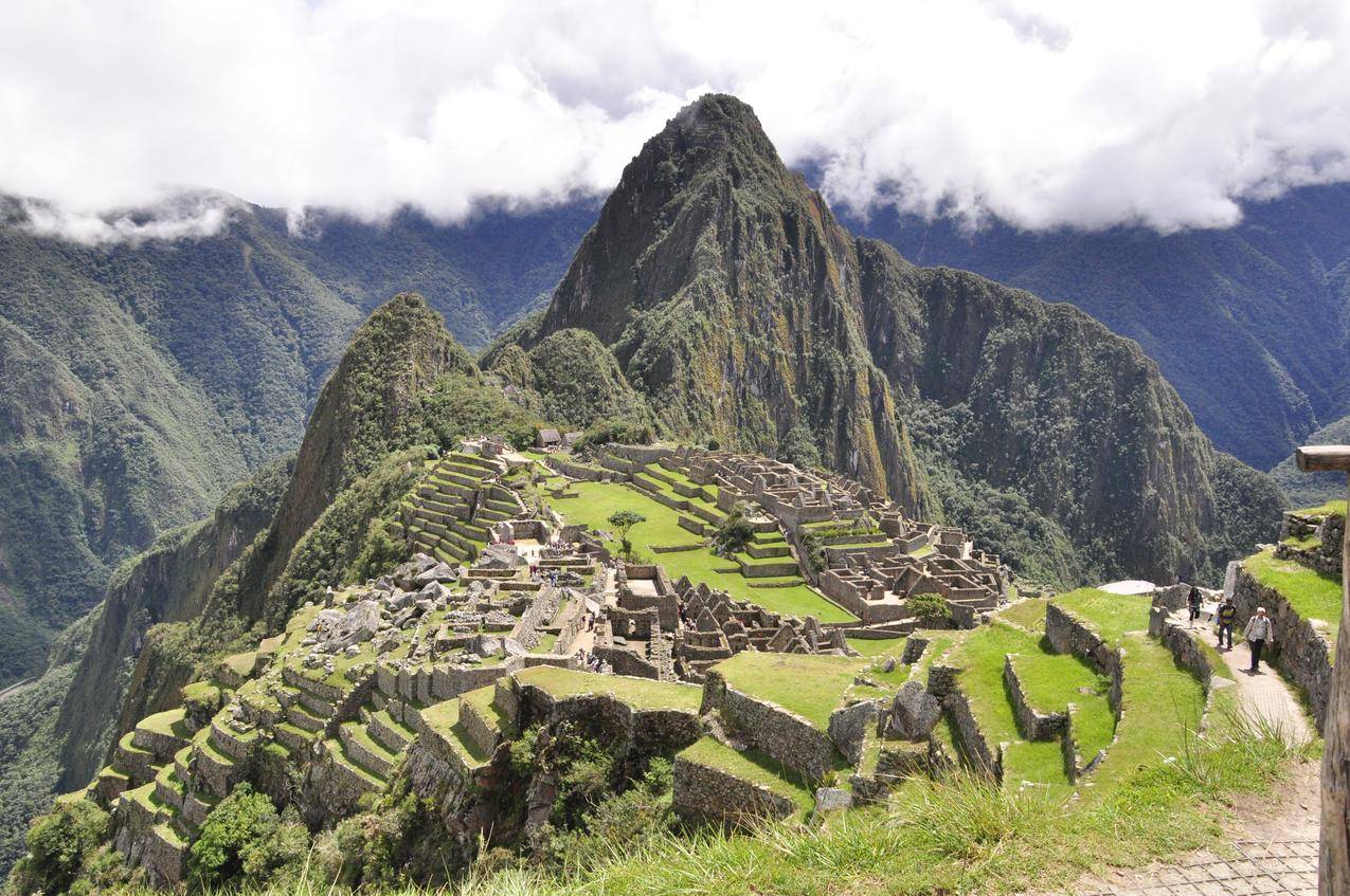 秘鲁印加遗址马丘比丘图片