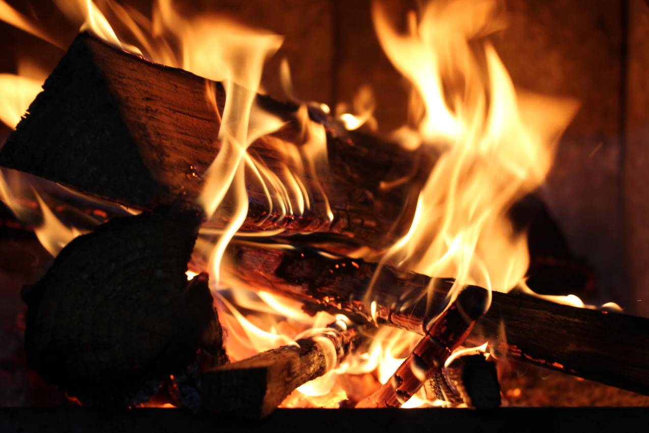 cc0可商用的火,篝火,燃烧壁炉高清大图