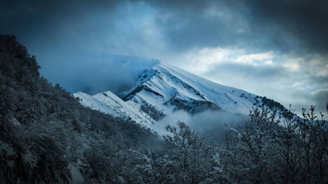 雪山风景6k壁纸