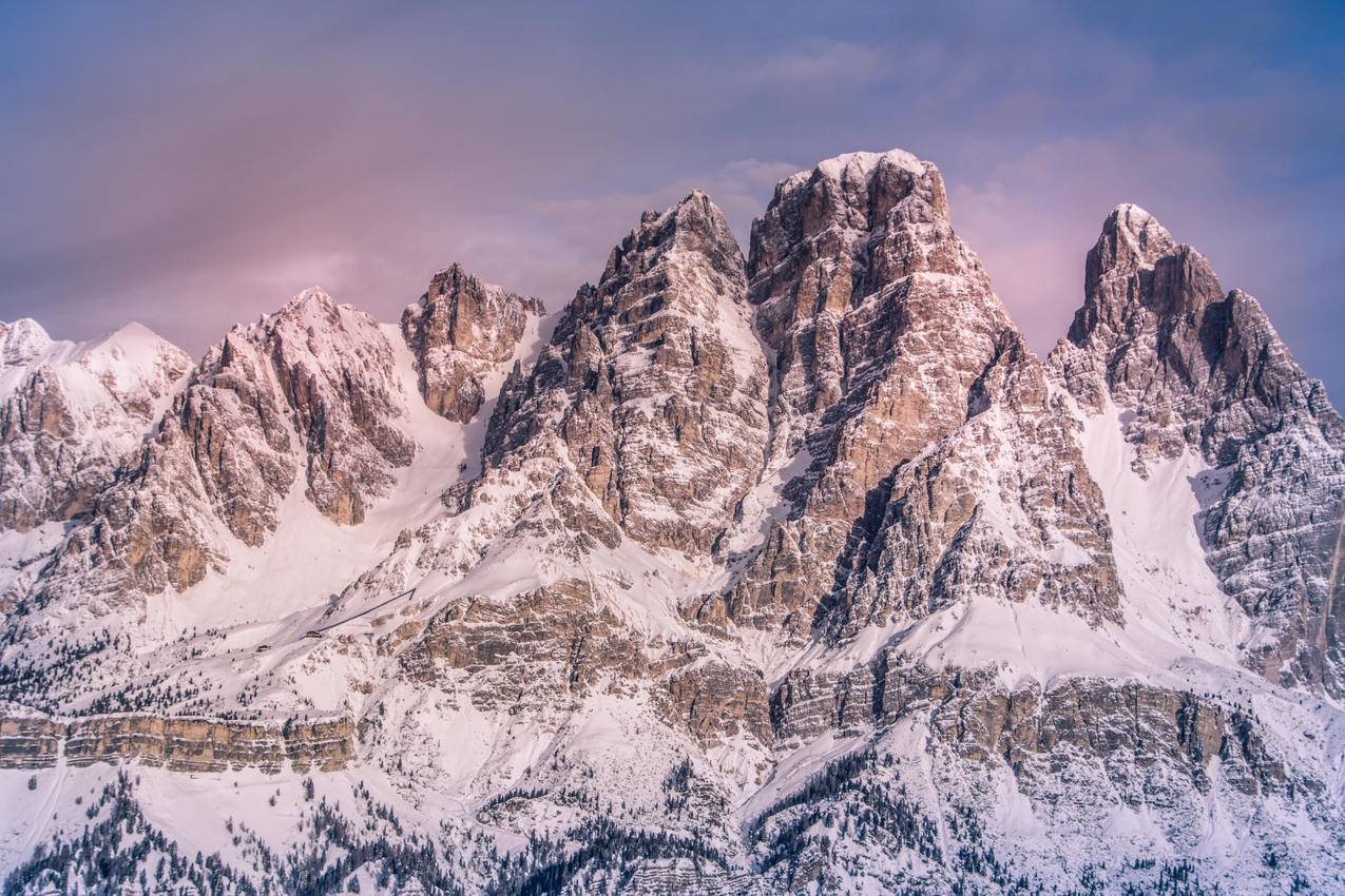 雪山风景5k壁纸