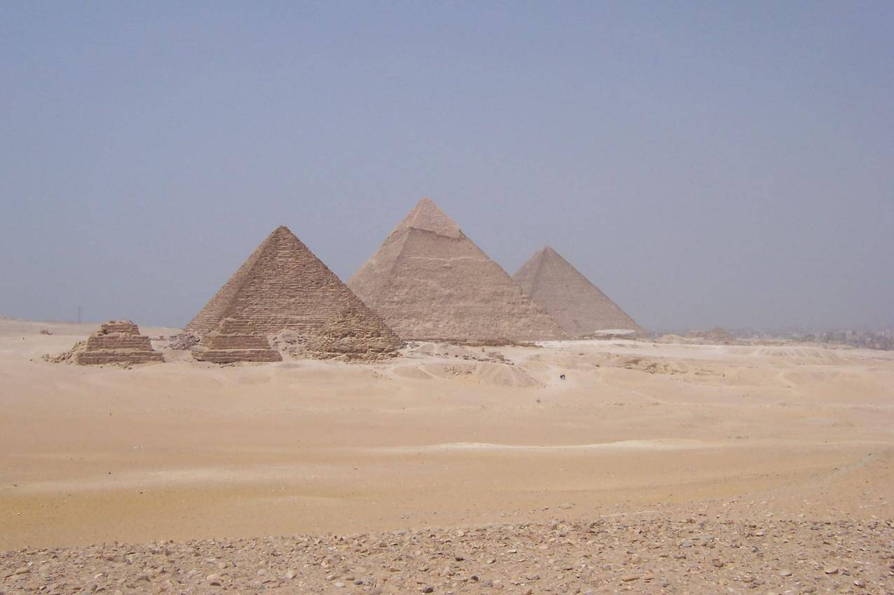 埃及金字塔的高清图片