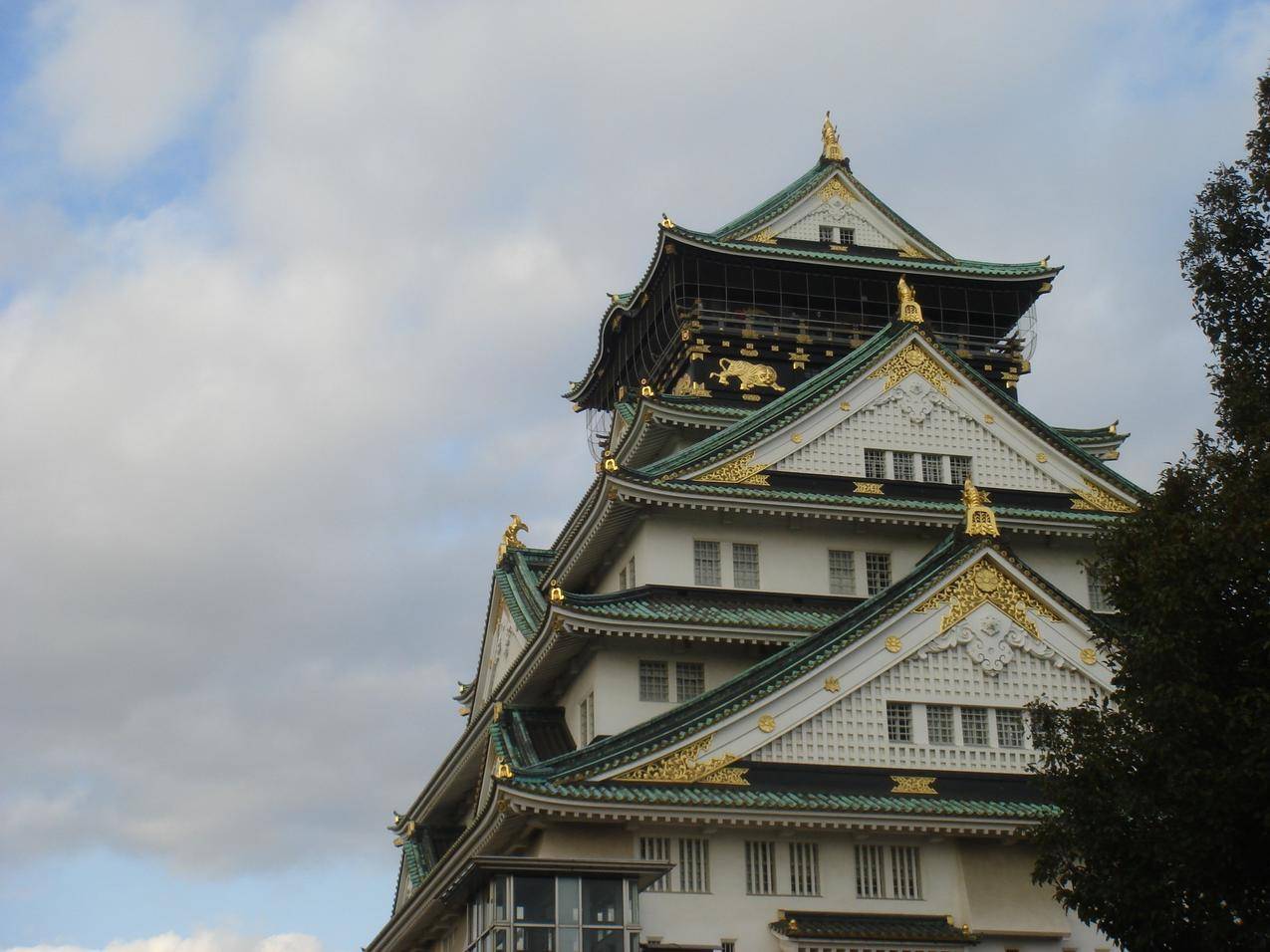 大阪城天守阁建筑