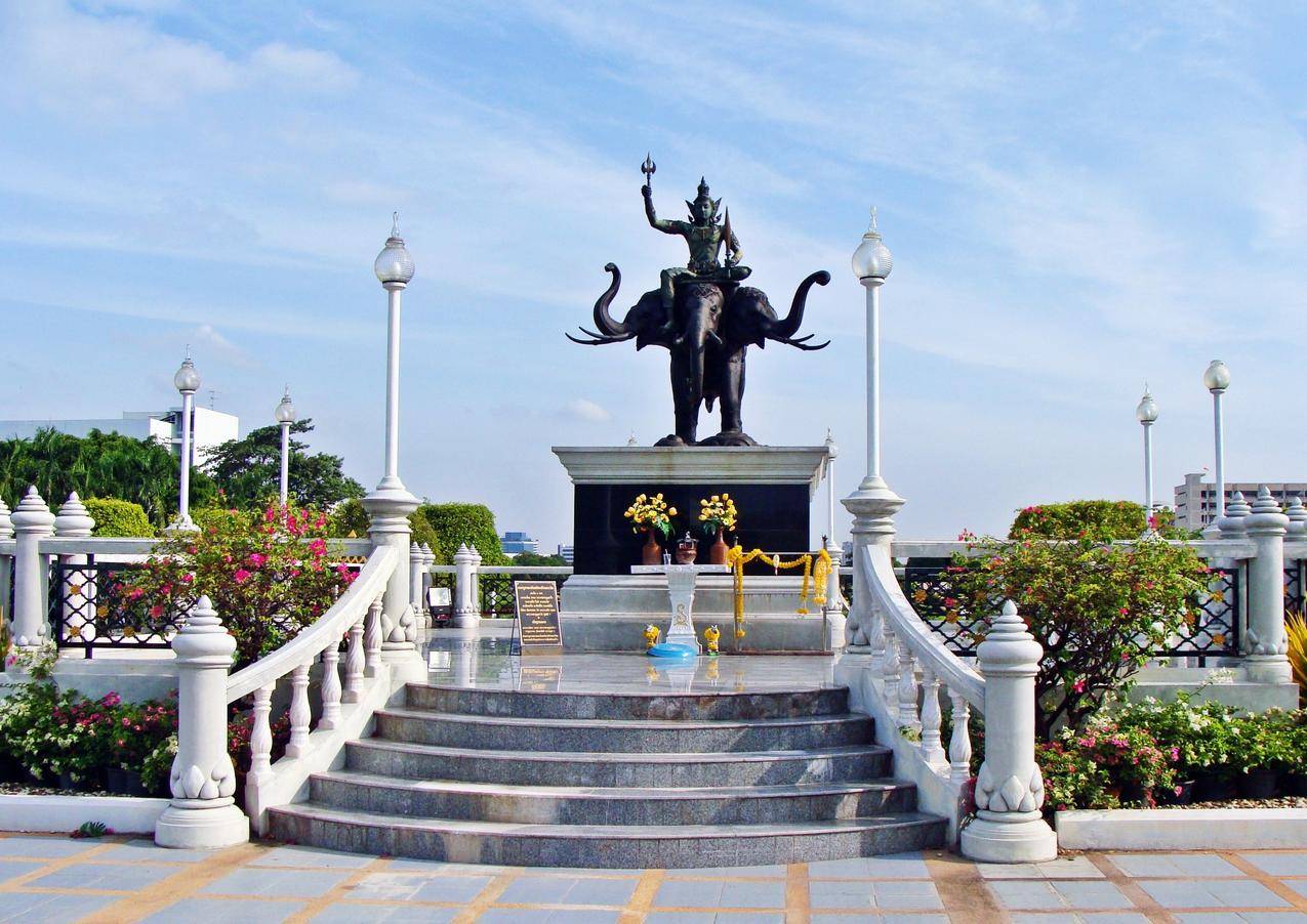 泰国曼谷的神像高清图片