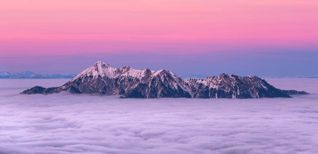 cc0免费可商用的冷,雪,景,山高清图片