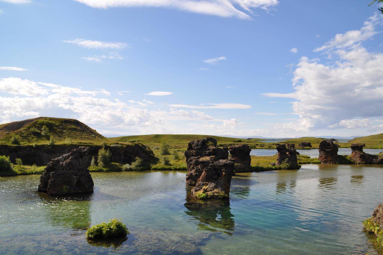 冰岛的风景高清图片