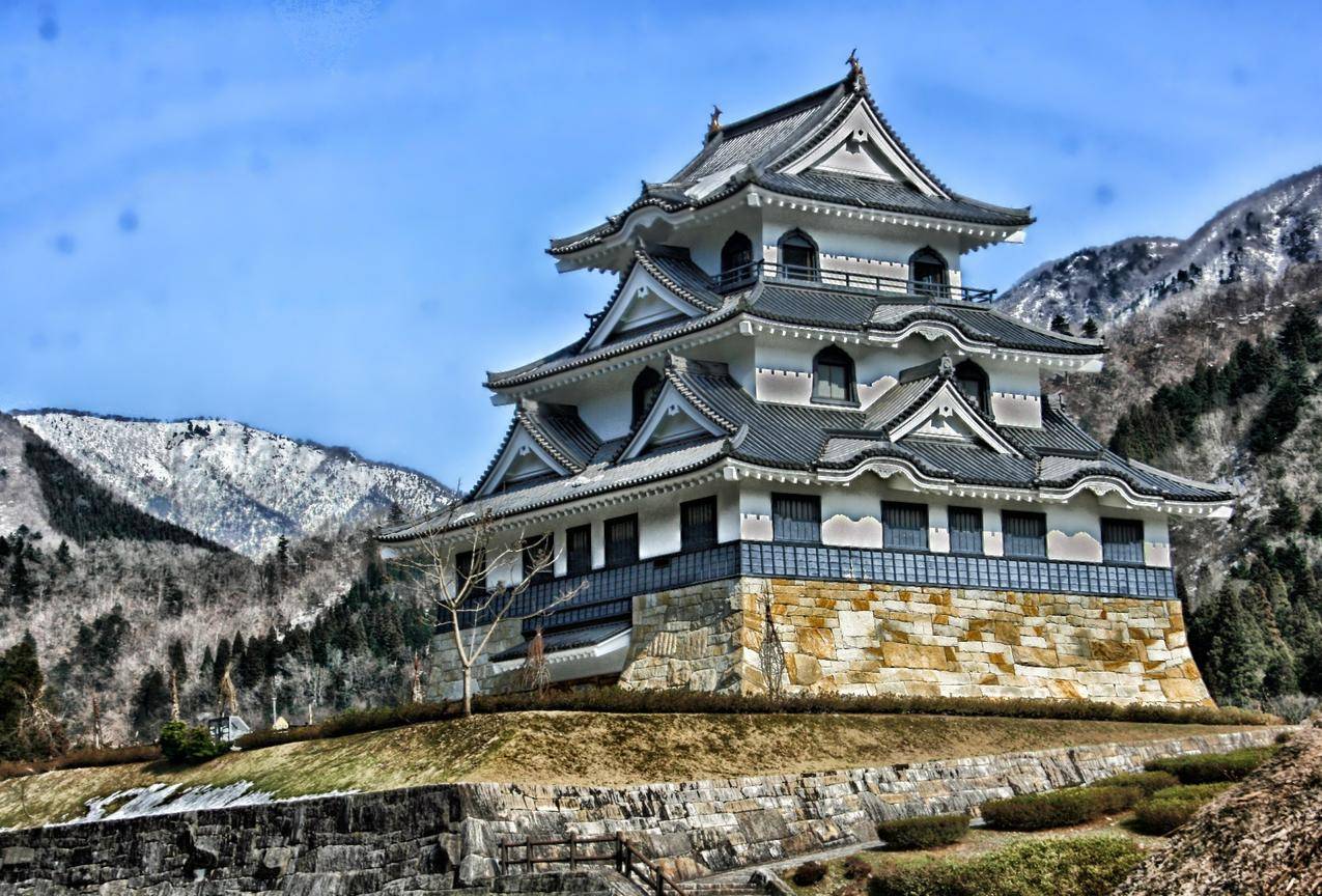 日本城堡建筑高清图片