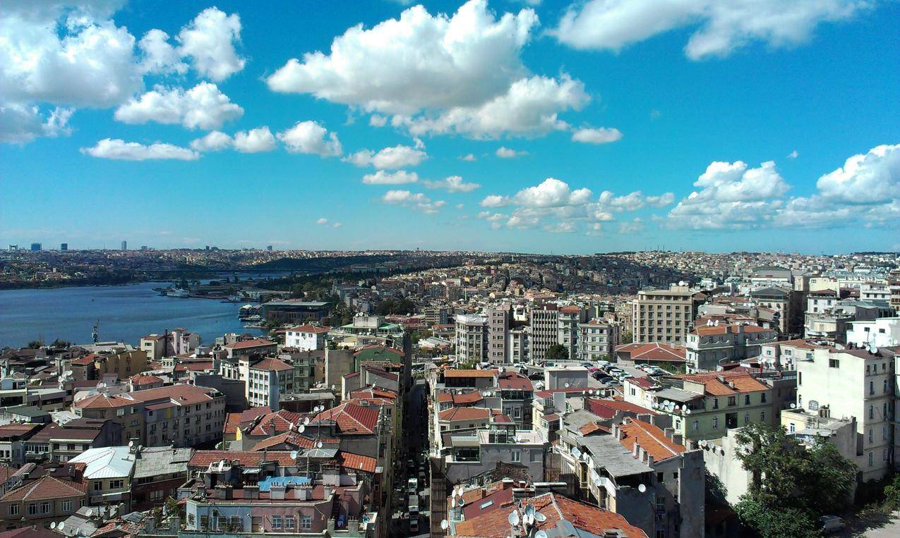 土耳其伊斯坦堡城市建筑
