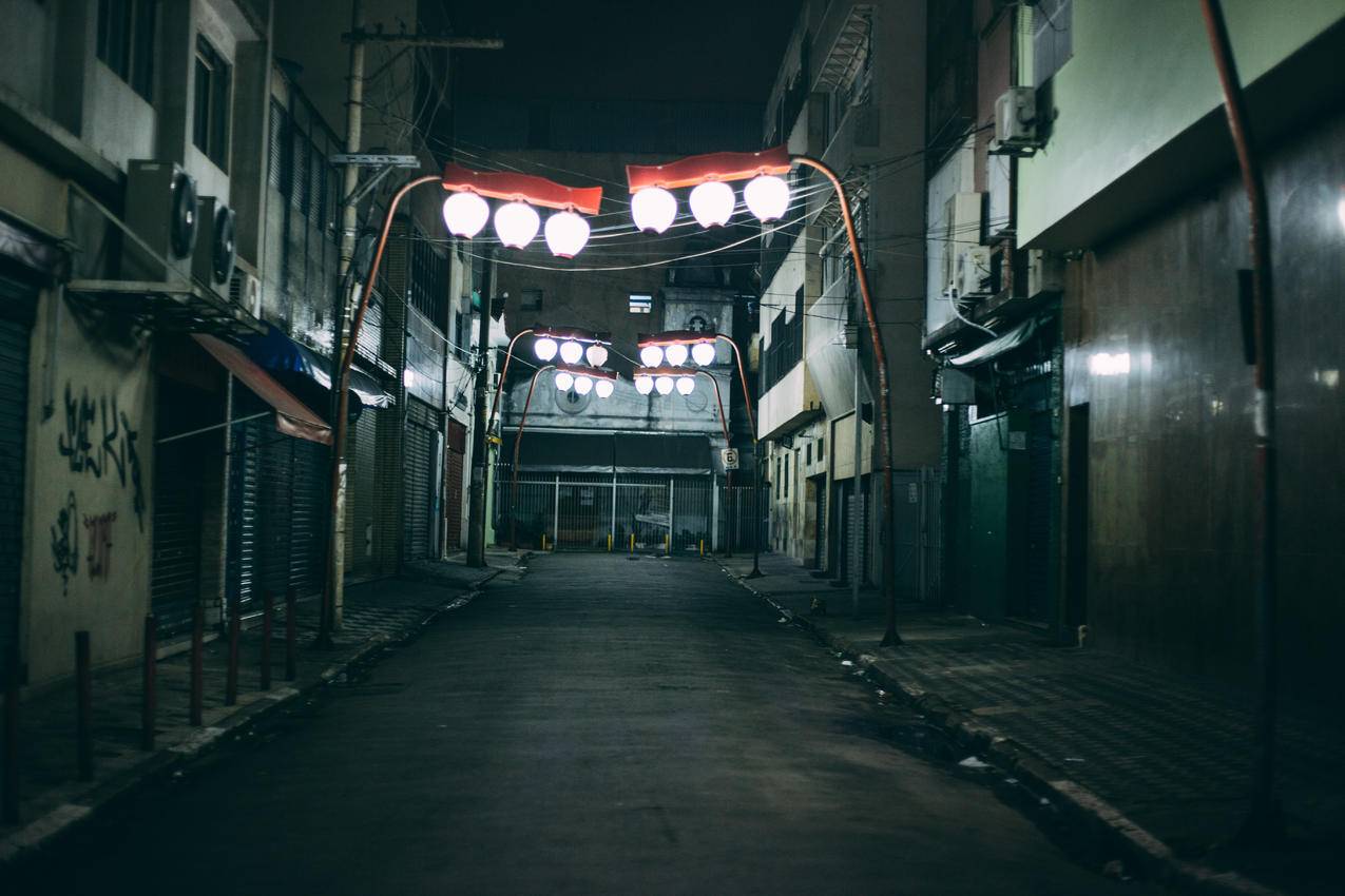 城市,灯光,夜景,街道cc0可商用图片