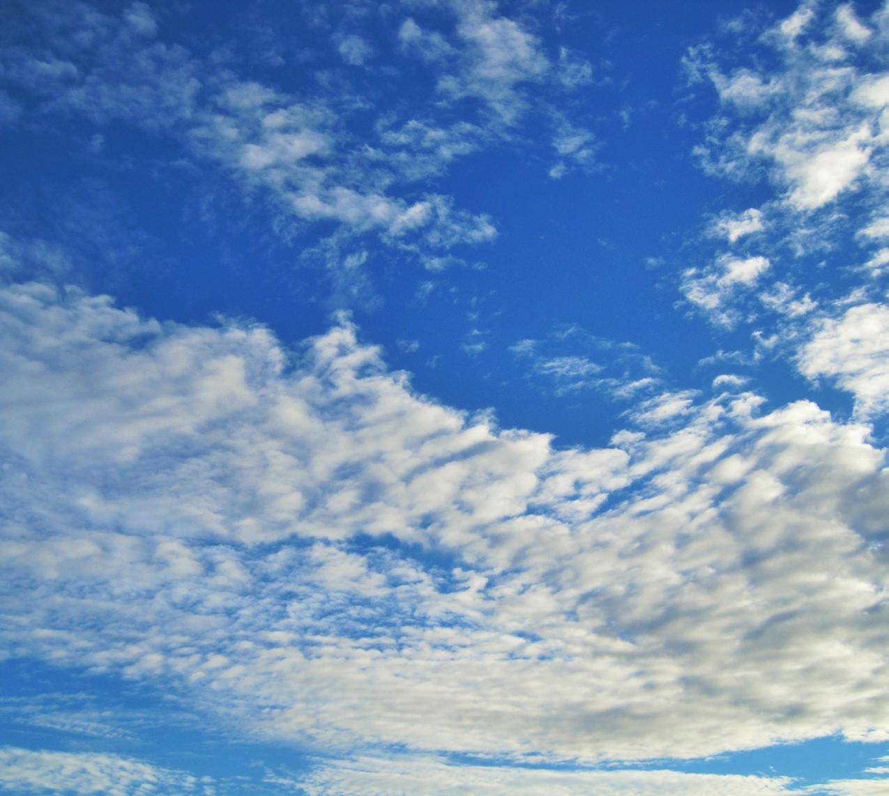 蓝天天空的云层高清图片