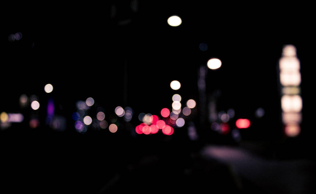 cc0可商用的照片,灯光,夜晚,街道,黑暗