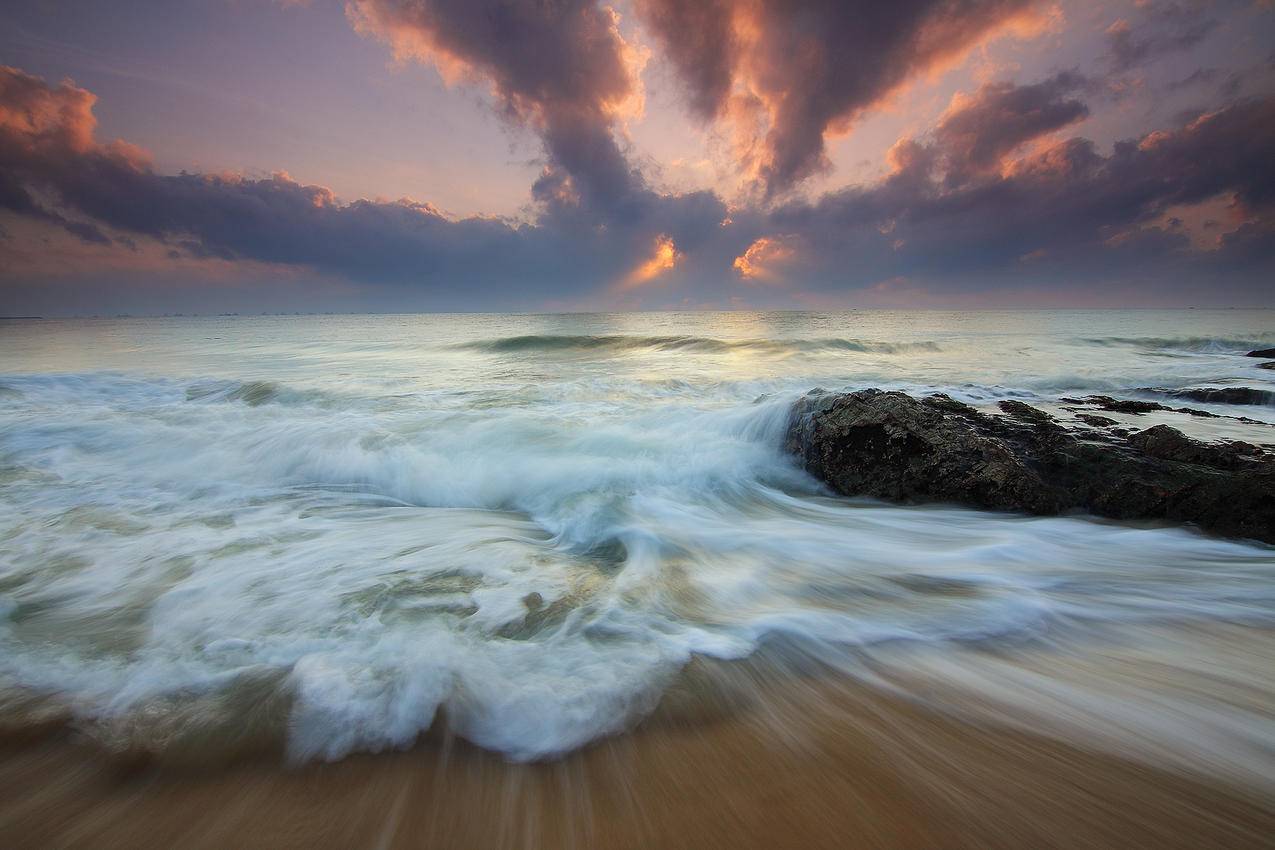 海边照片海