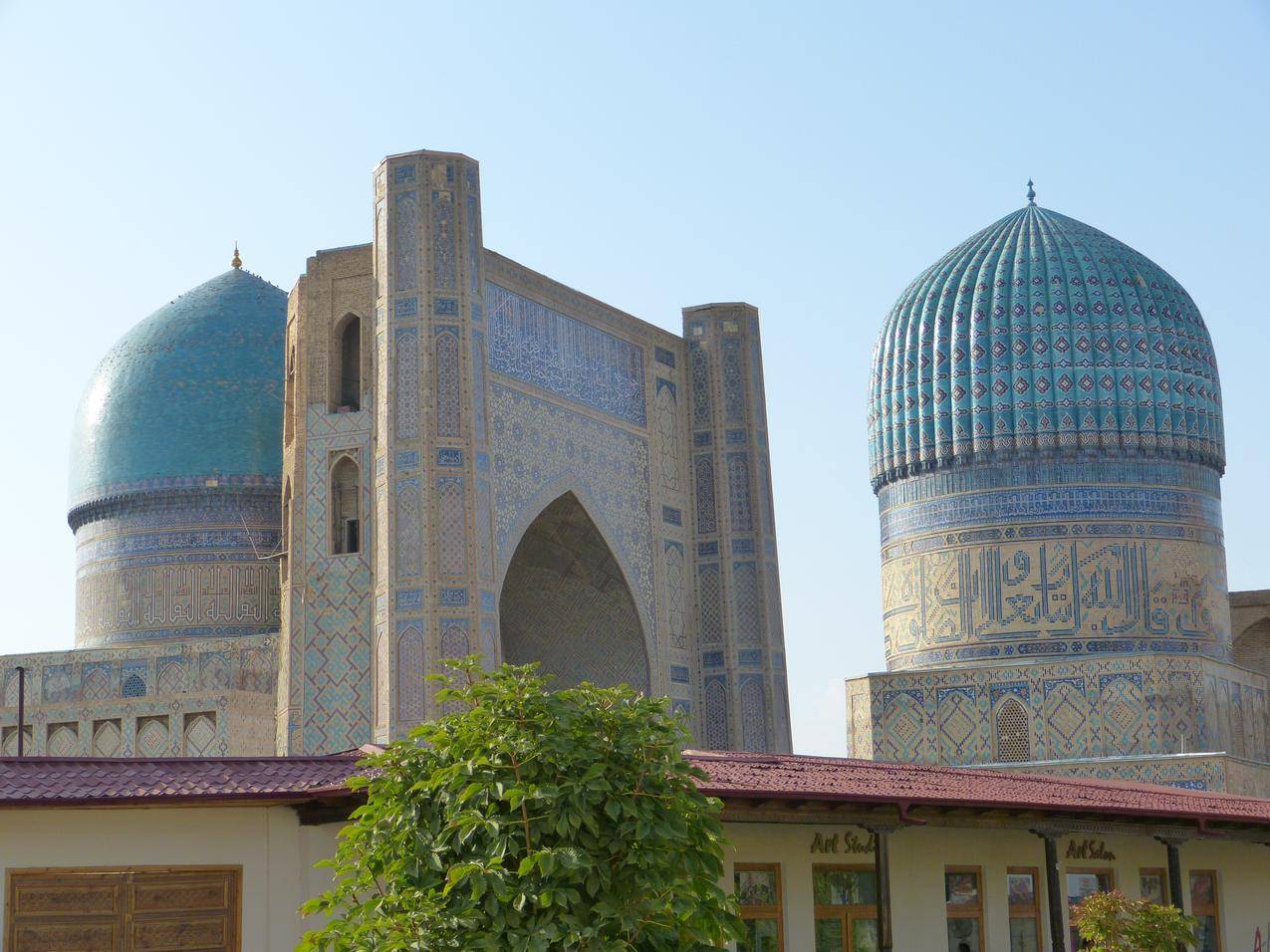 撒马尔罕的清真寺图片