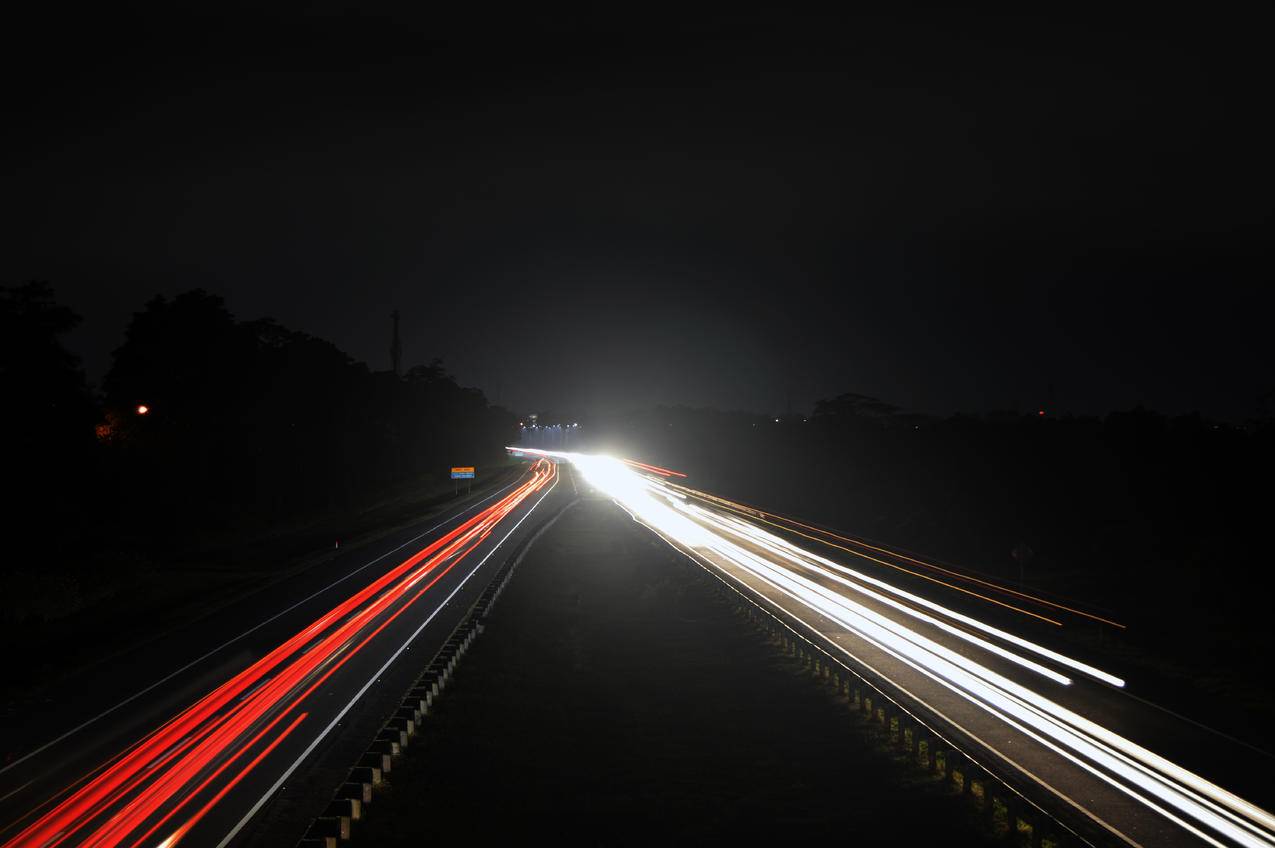 道路,交通,灯光,夜间免费照片