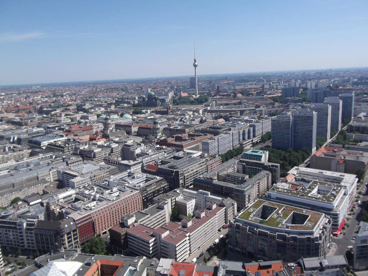 柏林城市全景图