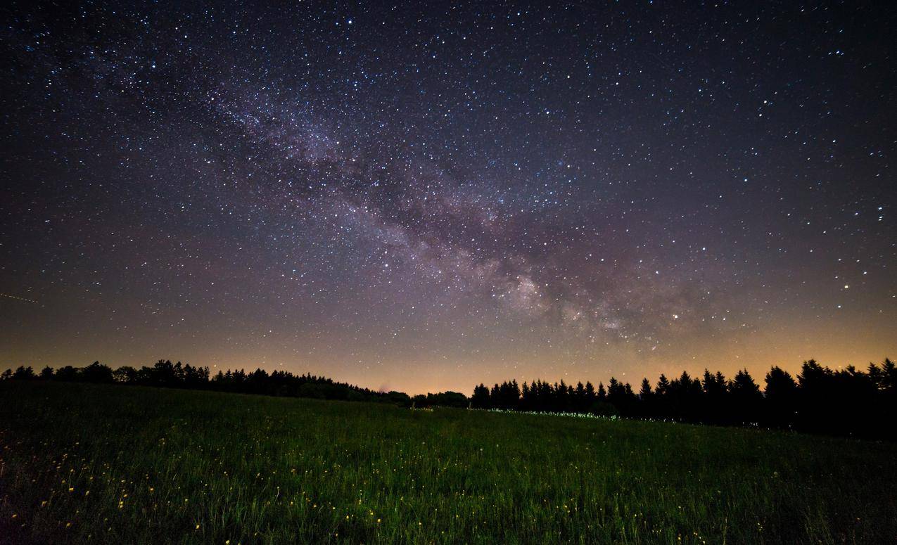 自然,天空,夜晚,田野的免费股票高清图片