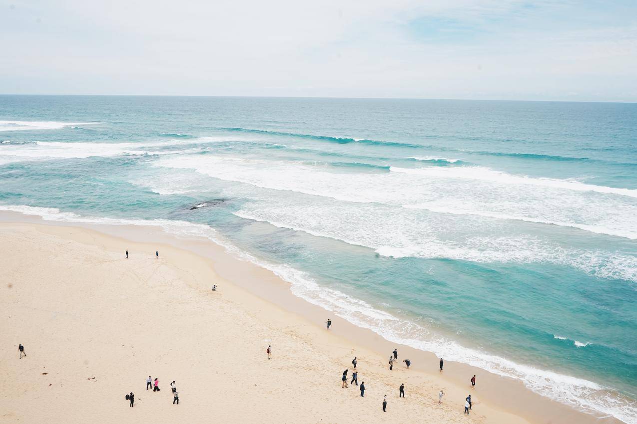 大海沙滩海滩风景图片