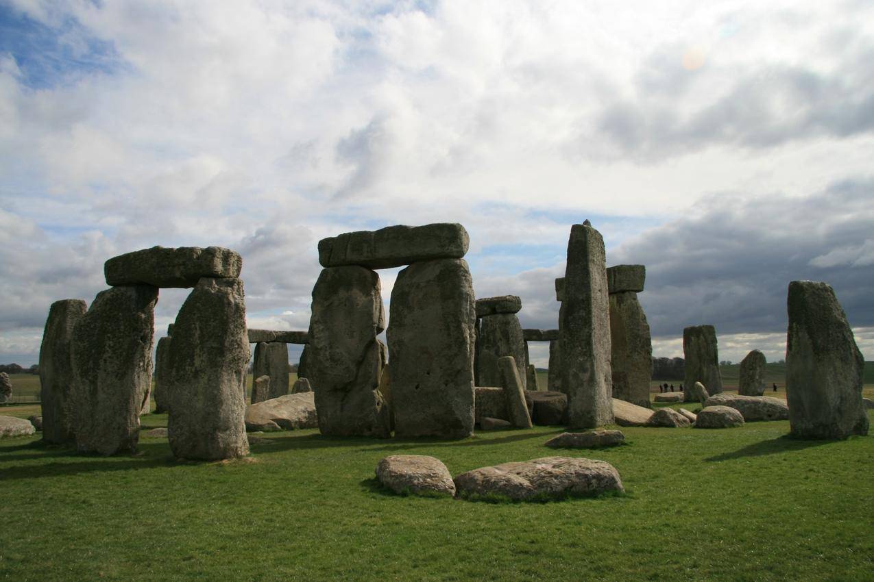 神秘的英国巨石阵图片