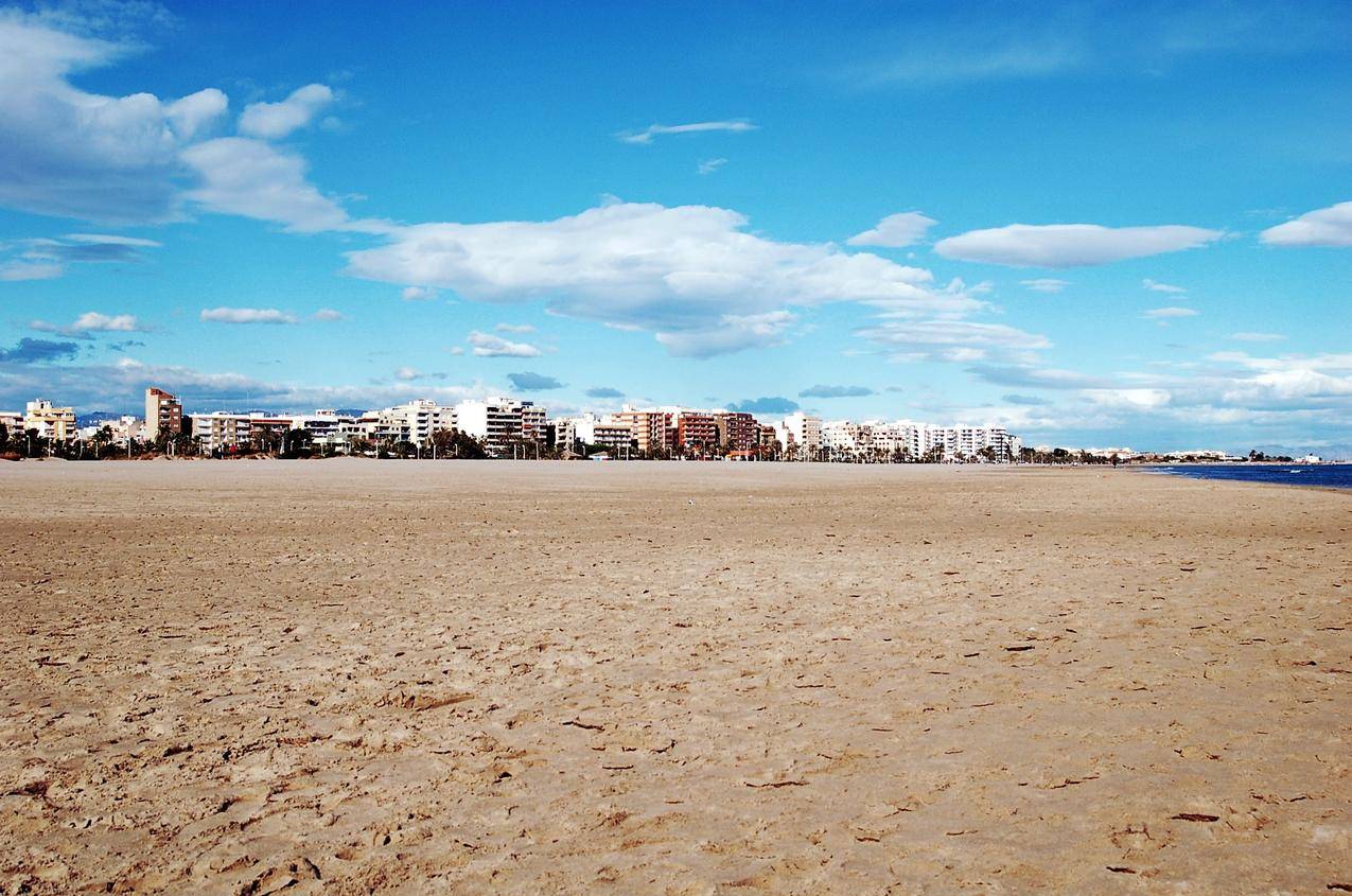 西班牙巴伦西亚海滨城市图片