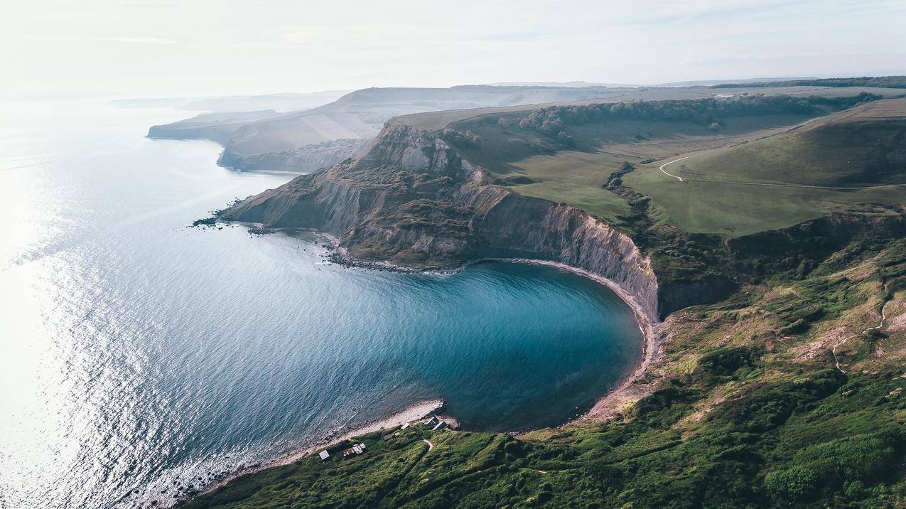 大海海湾风景高清图片