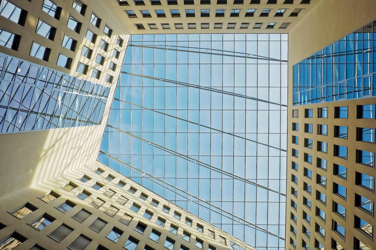 天空,建筑物,窗户,反射的cc0可商用高清股票图片