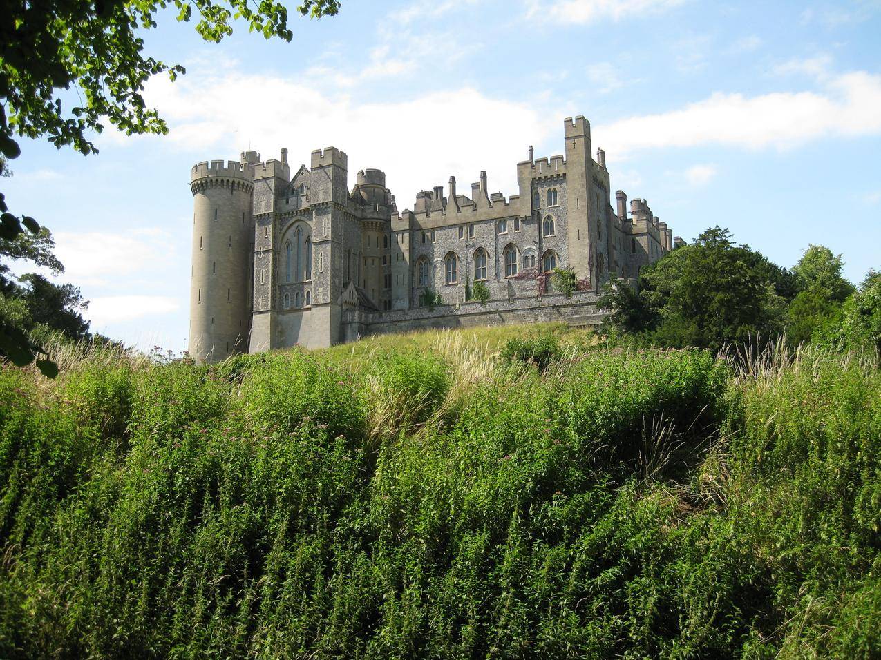 英国阿伦德尔城堡高清壁纸