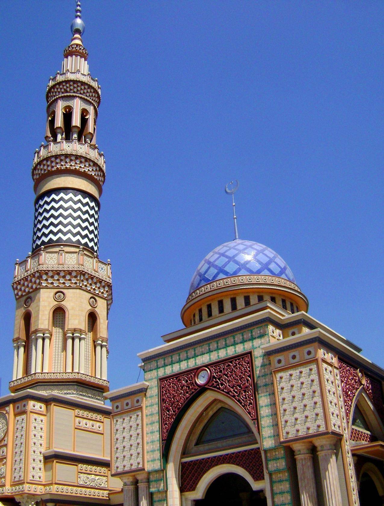 印度尼西亚东爪哇清真寺建筑