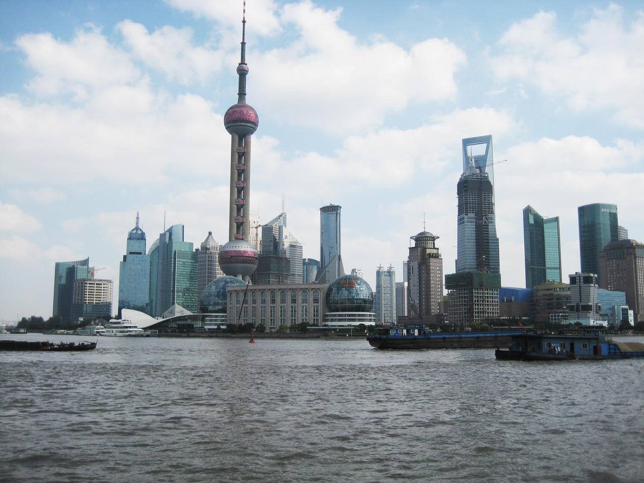 上海东方明珠,城市建筑图片