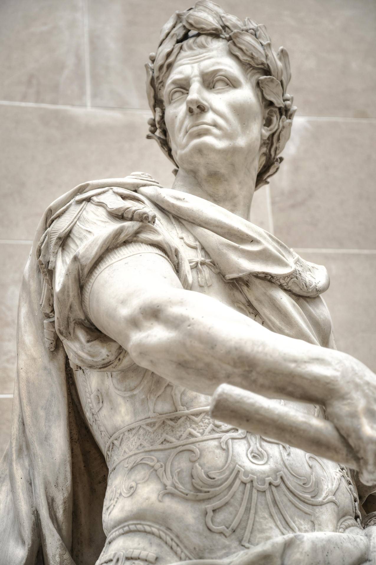 尤利乌斯凯撒大理石雕像