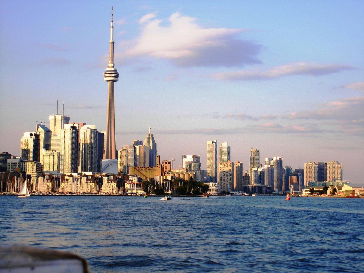加拿大多伦多的城市高楼大厦图片