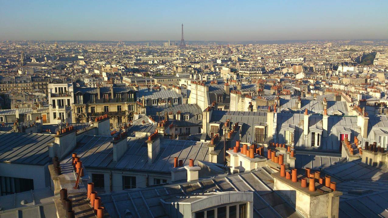 巴黎市容全景图