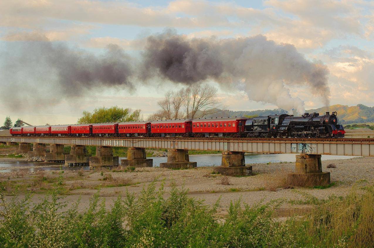 蒸汽机火车高清图片