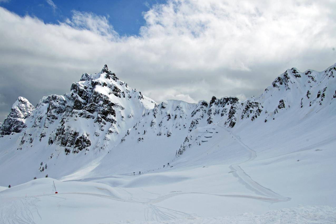 cc0可商用高清的冷,雪,景,山图片