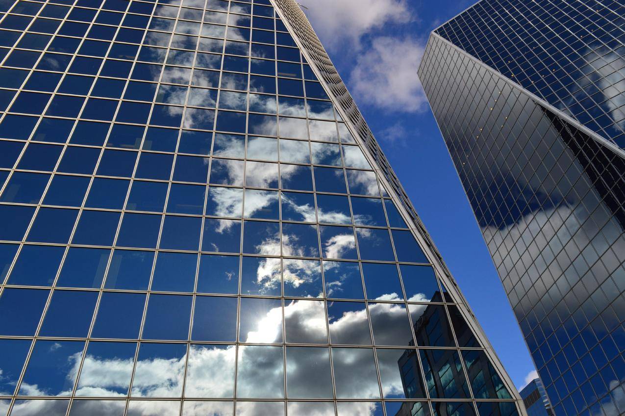 城市,天空,云彩,蓝色的免费股票高清大图