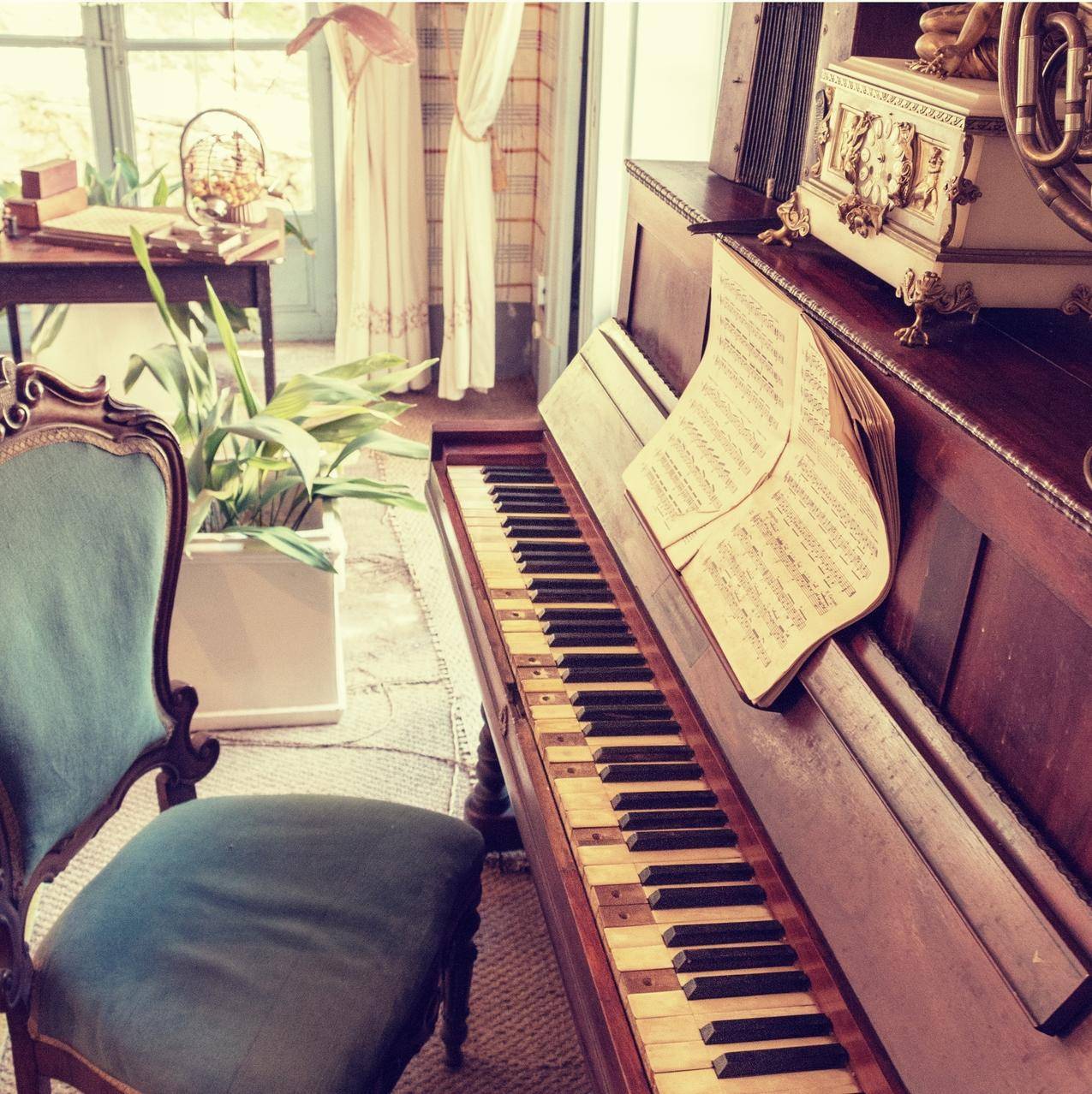 音乐,钢琴,椅子,乐器cc0可商用图片