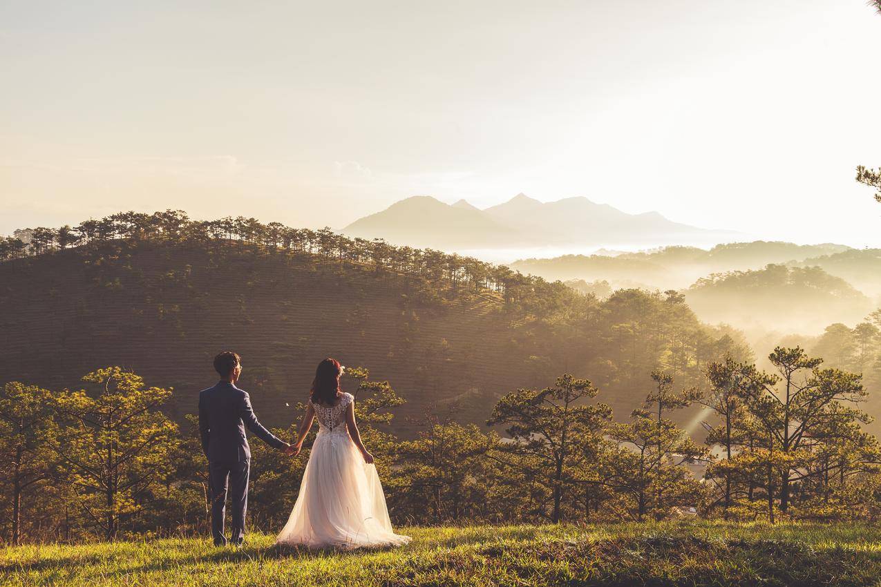 婚纱海边背景图片-婚纱海边背景素材下载-觅知网