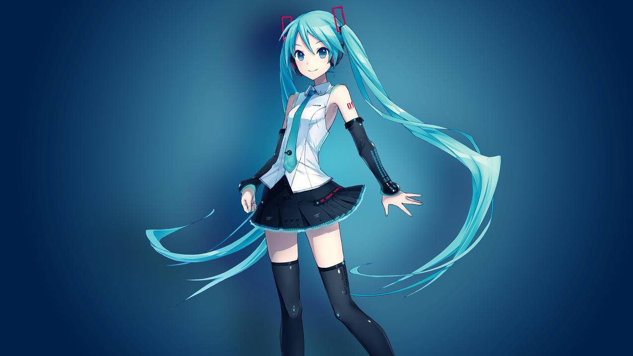初音未来vocaloid,4k壁纸