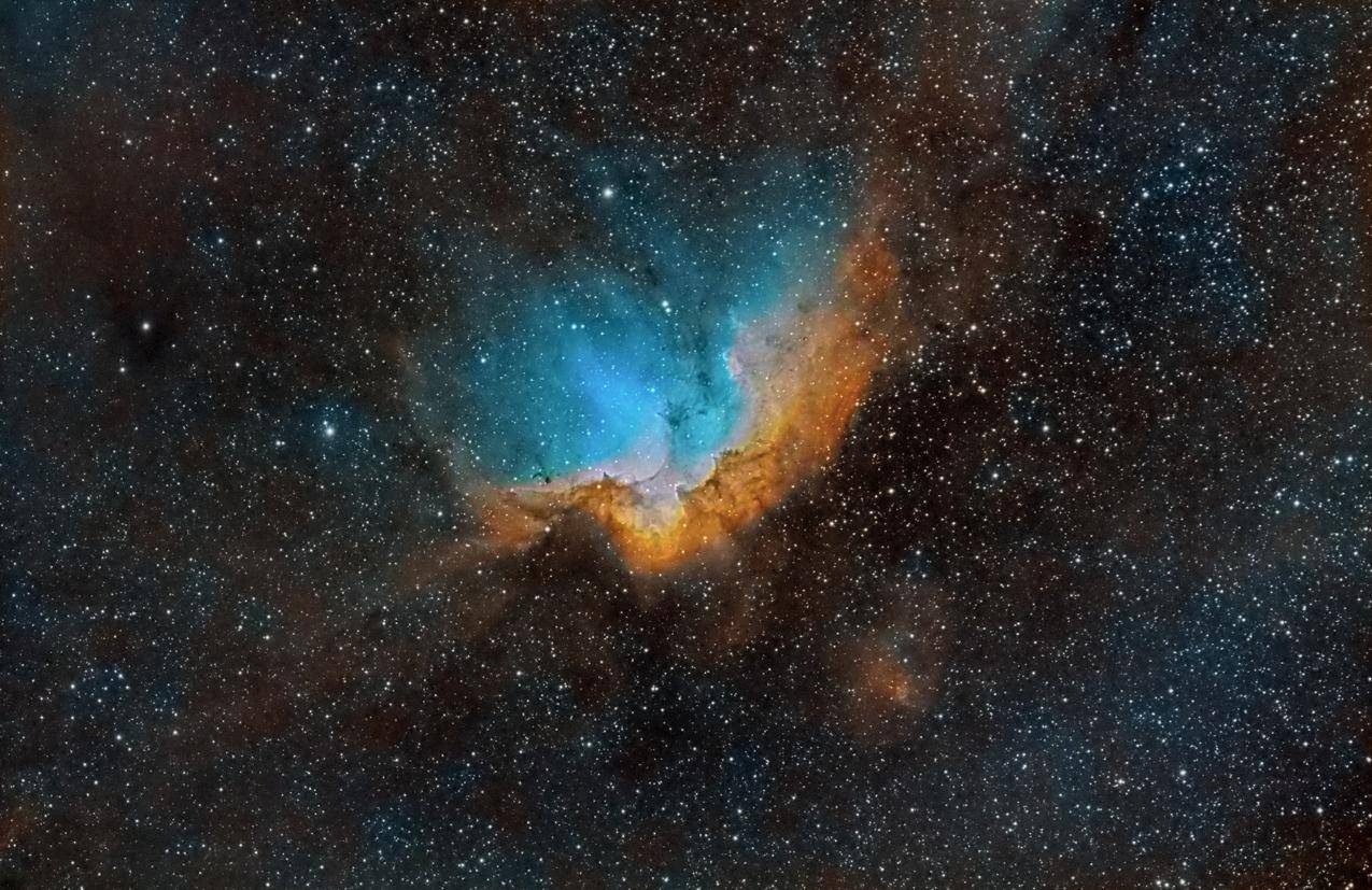 星云NGC7380,仙王座,星座,4K星空壁纸
