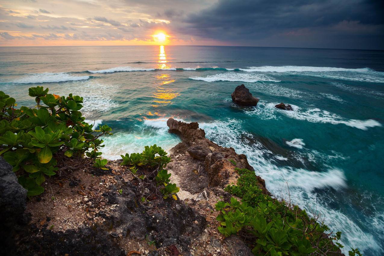 印尼海边风景4K壁纸