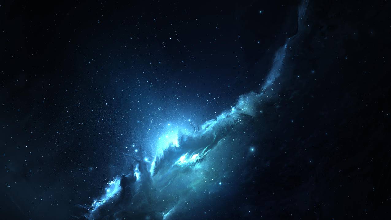 夜晚,神秘宇宙,星空4K壁纸
