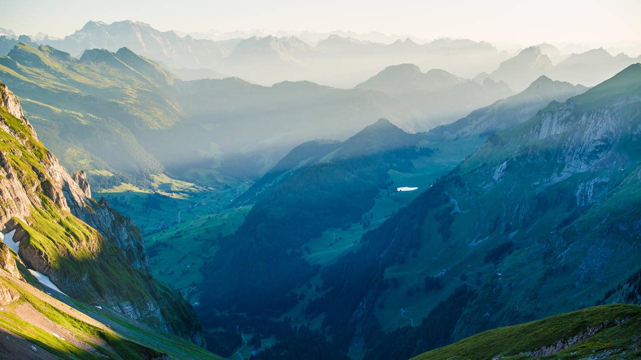 瑞士山顶端4K风景壁纸3840x2160